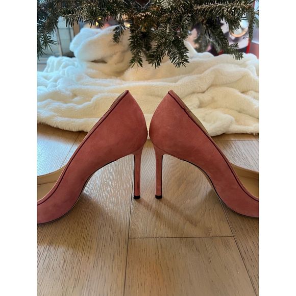 JIMMY CHOO Romy 100 pink suede - Picture 5 of 7